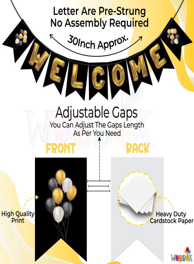 Wobbox Baby Shower Bunting Banner,Godh Bharai Caremony Banner, Baby Shower Decoration For a Memorable Celebration, Baby Shower Decorations Items-(FP37) - Image 3